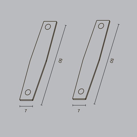 Коннектор прямой для шинопровода, 2шт Maytoni Levity TRA184C-12S