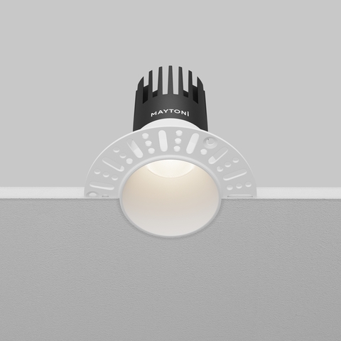 Встраиваемый светодиодный светильник Maytoni Dip DL120-10W-4K-TRS-W