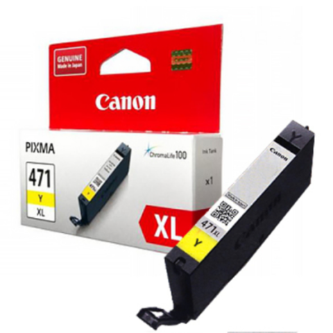 Продажа новых картриджей Canon CLI-471XL Y/0349C001