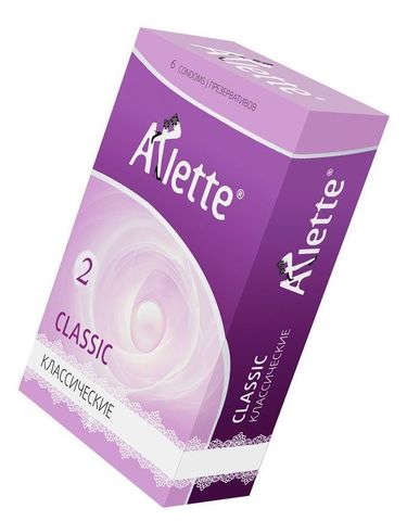 Классические презервативы Arlette Classic - 6 шт. - Arlette 807