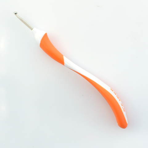 Крючок вязальный Addi Swing с эргономичной пластиковой ручкой, № 3.5, 16 см