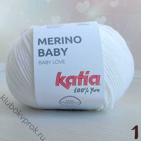KATIA MERINO BABY 1, Белый