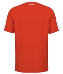 Детская теннисная футболка Head Boys Vision Slice T-Shirt - orange alert