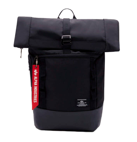 Рюкзак Alpha Industries Crew RT Bag Black (Черный)