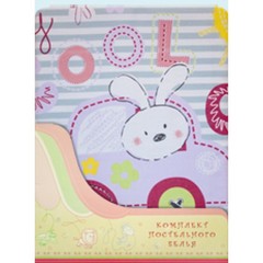 Комплект в кроватку "Cool Car" (розовый)