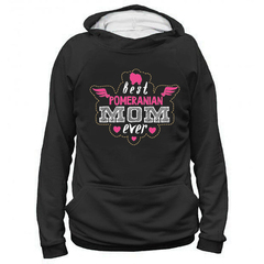 Толстовка "Лучшая мама  Померанского  Шпица"