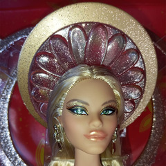 Барби Боб Маки 2022 Праздничный Ангел Золотой