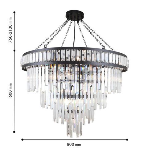 Подвесная люстра Favourite Preston 4731-19P