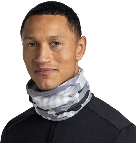 Картинка бандана-труба Buff Thermonet Skaret Grey - 2