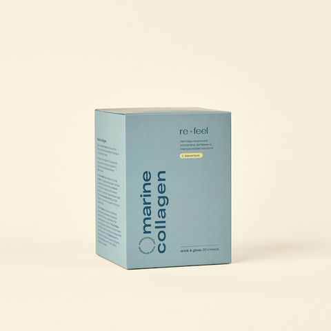 RE-FEEL Морской коллаген с ванилью (стики 30 шт)