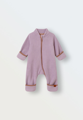 Комбинезон из флиса "Cute" (лаванда-грей)