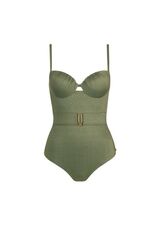 Слитный купальник с формованными чашками LISCA IMPERIA 043573 | Оливковый