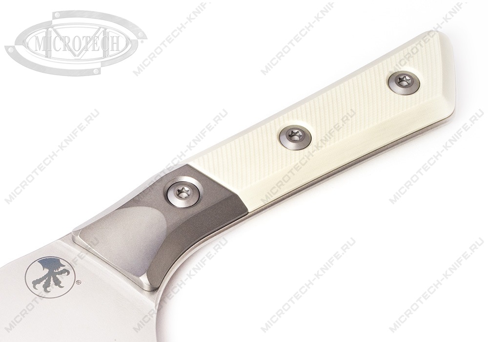 Нож Microtech Kitchen Santoku Bolster Ivory G-10 3200B-10IV