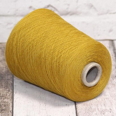 Virgin wool FIL 3 FISHANDA 1250 желтый горчичный