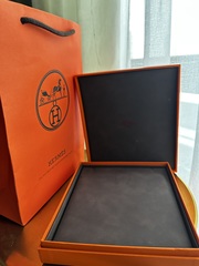 Большая подарочная коробка HERMES + пакет