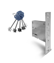 Входная металлическая дверь АСД Плата с зеркалом (адаптивная замковая часть)