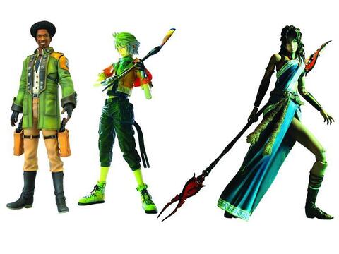 Фигурка Саж Катцрой из игры Финал Фэнтези 13