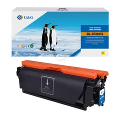 Картридж G&G, аналог HP CF362X (увеличенная емкость) желтый 18k с чипом