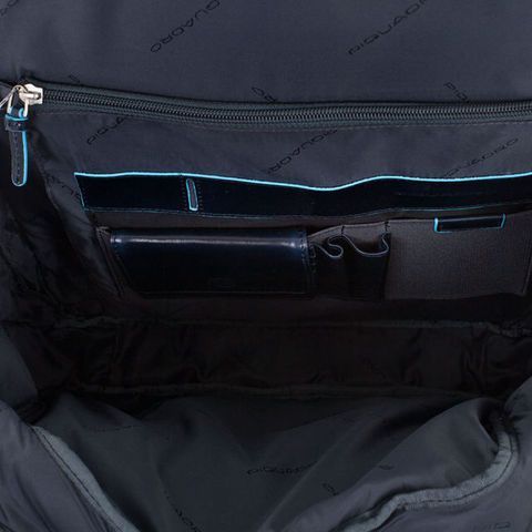Рюкзак унисекс Piquadro Blue Square CA1813B2/N чёрный натур.кожа