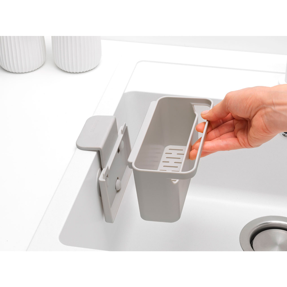 Органайзер для раковины на присоске, Серый, арт. 302749 - фото 5