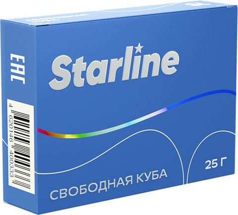 Табак Starline - Свободная Куба, 25 грамм