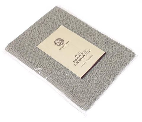 Коврик для ванной 65х90 Luxberry КОКО серый