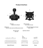 Камера SIYI ZT30 optical pod с тепловизором, дальномером, 3-осевым подвесом, 4К, 30/180 зум