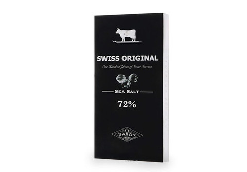 Горький шоколад с морской солью Swiss Original, 100г