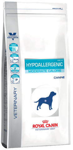 Royal Canin Hypoallergenic HME 23 Moderate Calorie для собак при пищевой аллергии