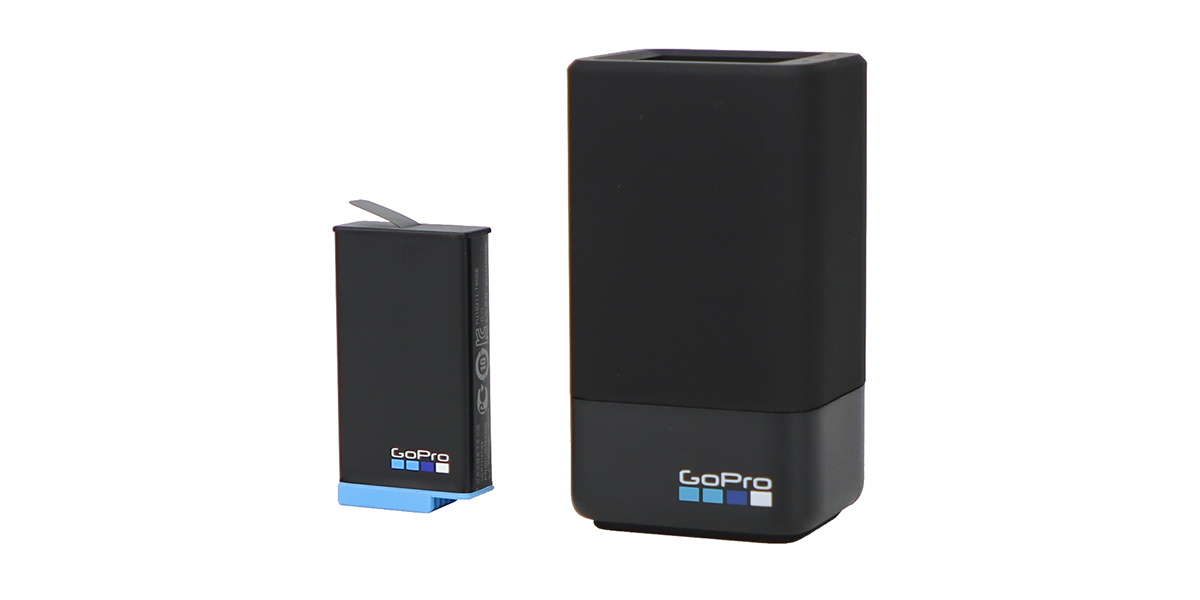 Зарядное устройство для двух аккумуляторов GoPro MAX Dual Battery Charger + Battery