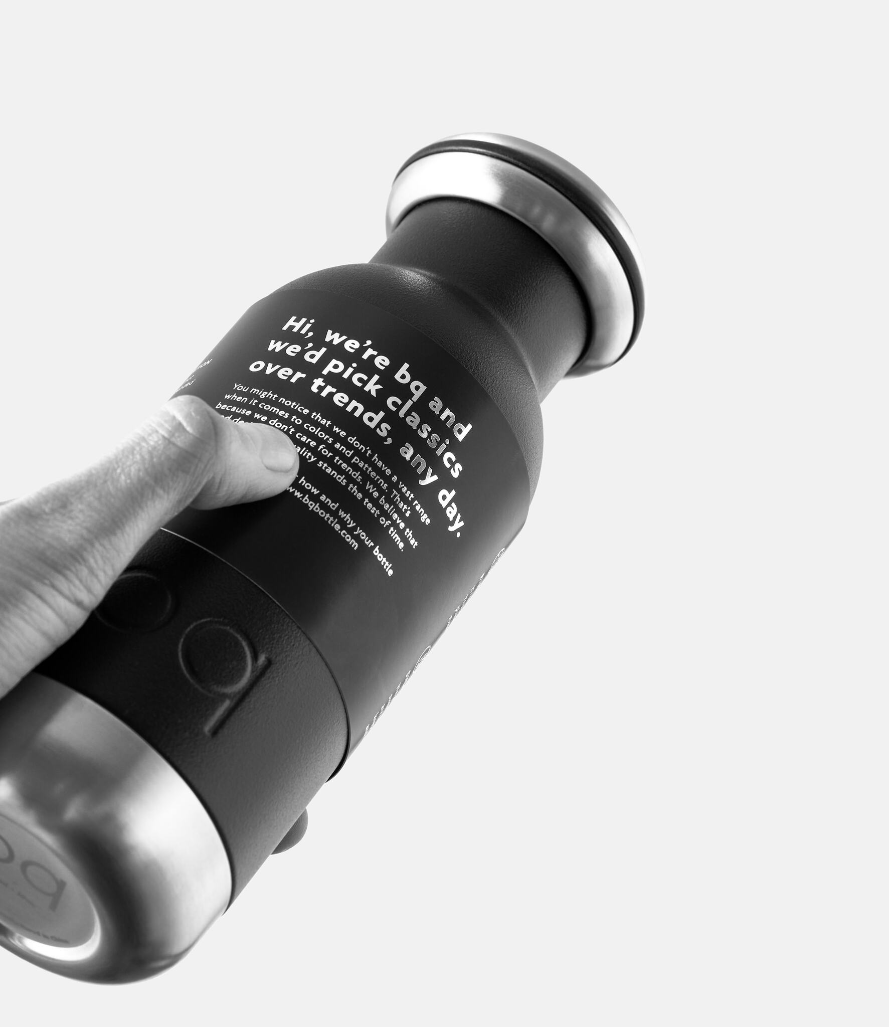 BQ Bottle Black — стальная термобутылка 300 мл