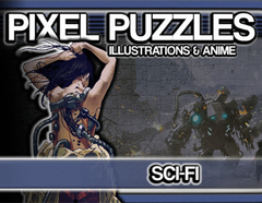 Pixel Puzzles Illustrations & Anime - Jigsaw Pack: Sci-Fi (для ПК, цифровой код доступа)