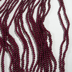 Гранат Пироп натуральный, 3,6мм, шар