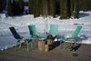 Лаунж-кресло пластиковое с подушкой, Nardi Net Lounge, ментоловый, серый