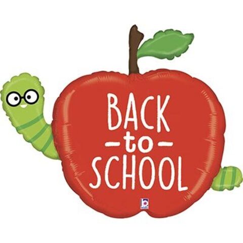 ШАР ФИГУРА BACK TO SCHOOL Яблоко