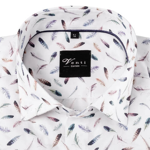 Рубашка Venti Modern Fit 193134300-350 с эффектным принтом