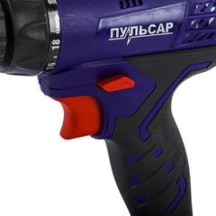 Дрель аккумуляторная безударная ПУЛЬСАР ДА 14,4-2 (14,4В, 35Hm, Li-on, 1,5Ah, 2акк, 2,2 кг, кейс)