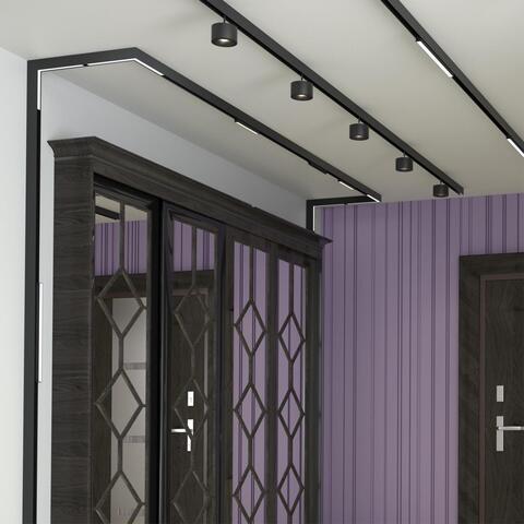 358606 SHINO NT21 035 черный Трековый светильник для низковольного шинопровода IP20 LED 4000K 24W 48V FLUM