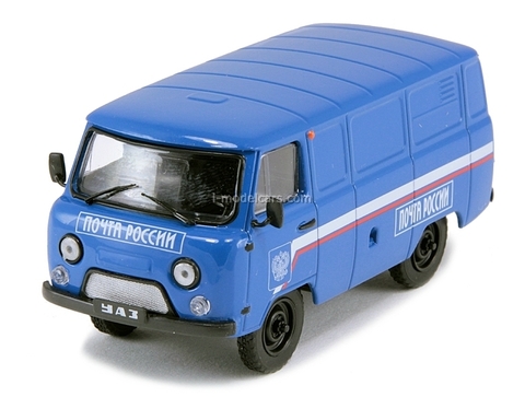 UAZ-3741 Post of Russia 1:43 DeAgostini Service Vehicle #31