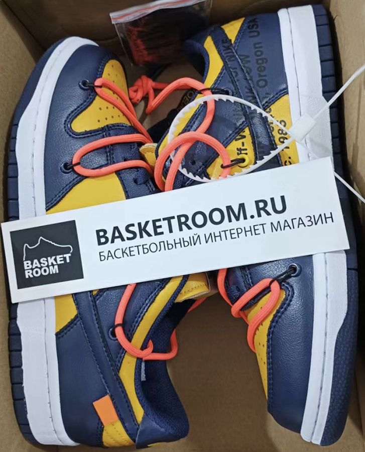 nike off white dunk low navy