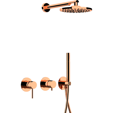 Remer X96S02ORL Душевая система X-style X96S02ORL, медь глянцевая (RL), шт