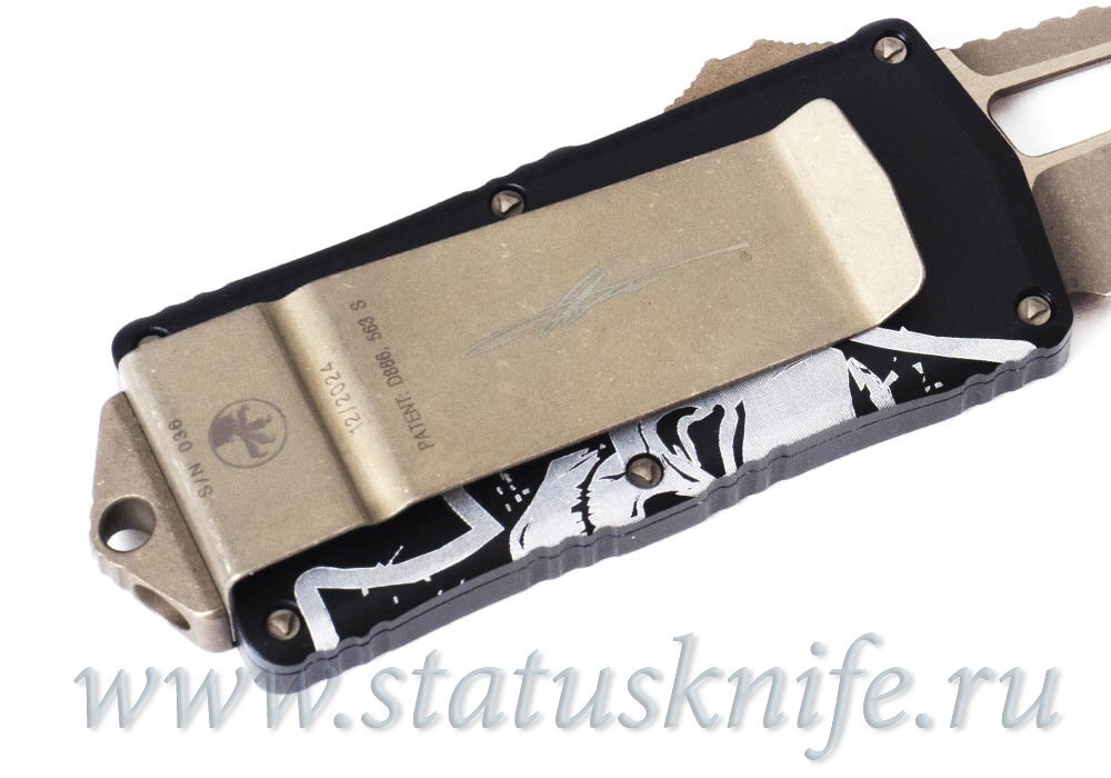 Нож Microtech Exocet Death Card 158-13DCS