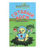 Готовый корм для цыплят и др. "Богатей" 2 кг