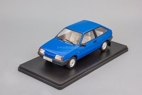 VAZ-21083-02 Satellite blue 1:24 Legendary Soviet cars Hachette #93