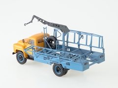 GAZ-53 M-30 Container garbage truck early yellow-blue 1:43 Start Scale Models (SSM)