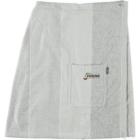 Халат-юбка для сауны Cawo Sauna 9065 серый