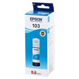 Чернила голубые Epson 103C для L3100, L3110, L3110. 65 мл. (C13T00S24A)