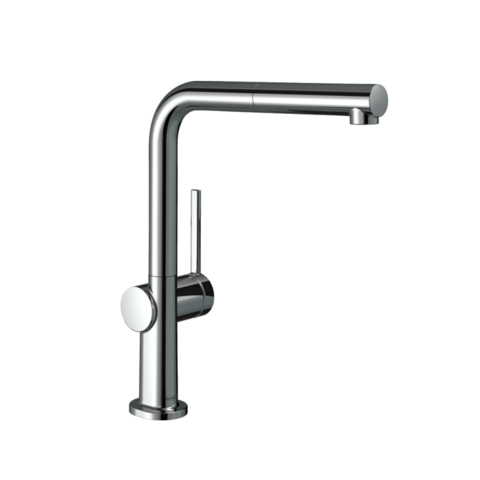 Смеситель для кухни с выдвижным изливом Hansgrohe 72809000