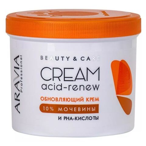 Обновляющий крем с PHA-кислотами и мочевиной (10%) ACID-RENEW CREAM, 550 мл