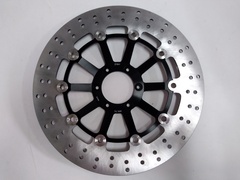 Диск тормозной передний черный на Honda CBR XX Blackbird 1100 99-07, CB 1300 1284 01-02